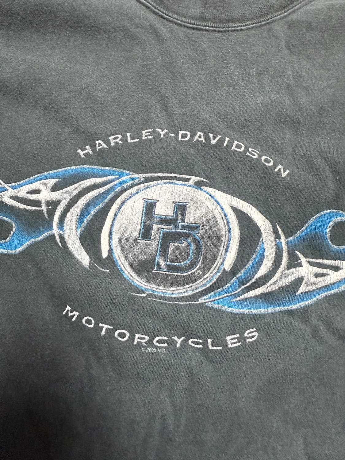 빈티지 할리데이비슨 롱슬리브 상품이미지2