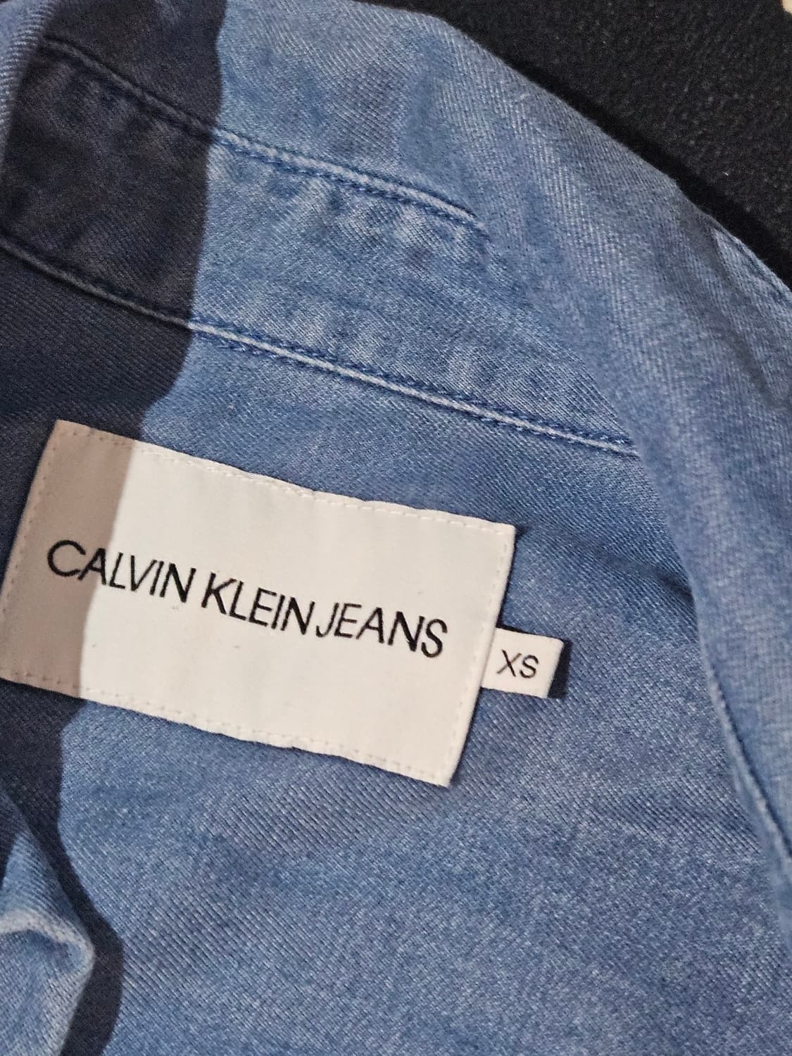 CALVIN KLEIN JEANS 데님 셔츠 상품이미지4