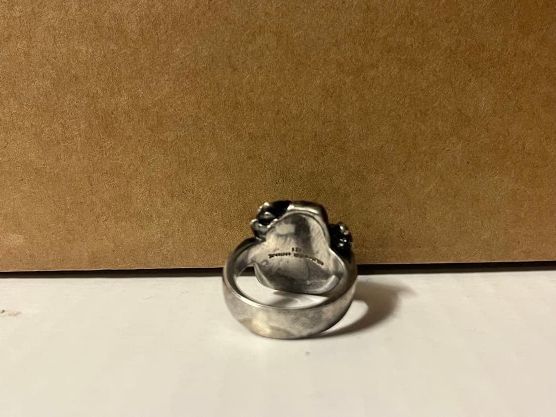 06SS 넘버나인 아카이브 스컬 해골 반지 상품이미지4