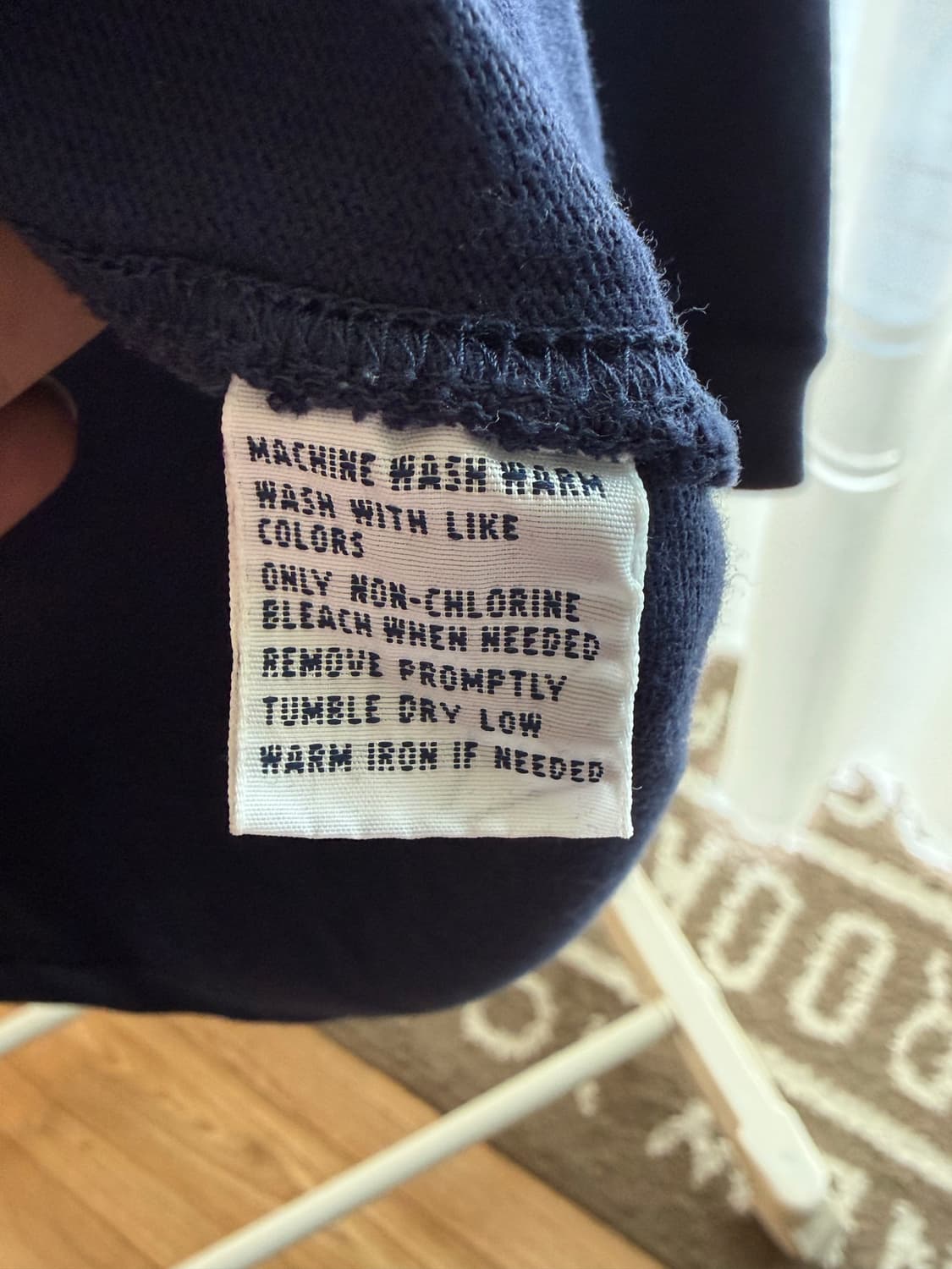 폴로 랄프로렌 네이비 럭비카라티 M 상품이미지6