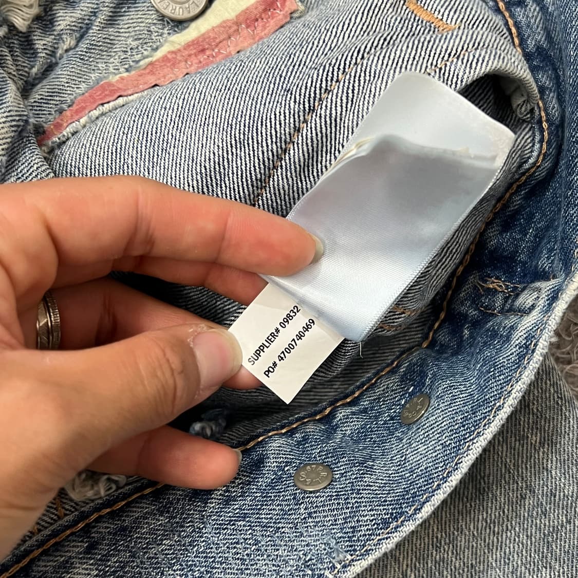 [우먼95] 폴로 랄프로렌 데님자켓 상품이미지7