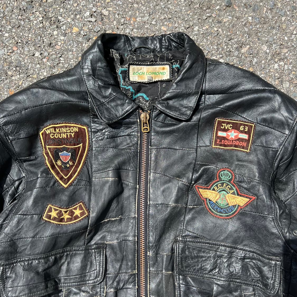 Vintage Loch Lomond G1 Leather Jacket 상품이미지4