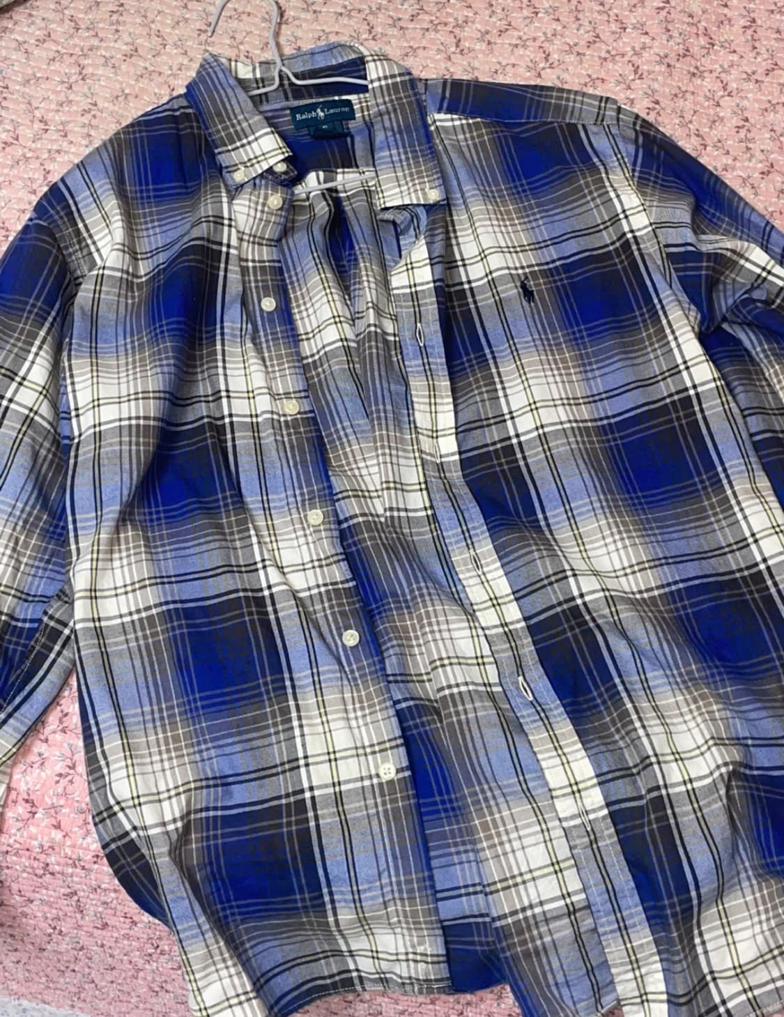 폴로 체크 셔츠 상품이미지1