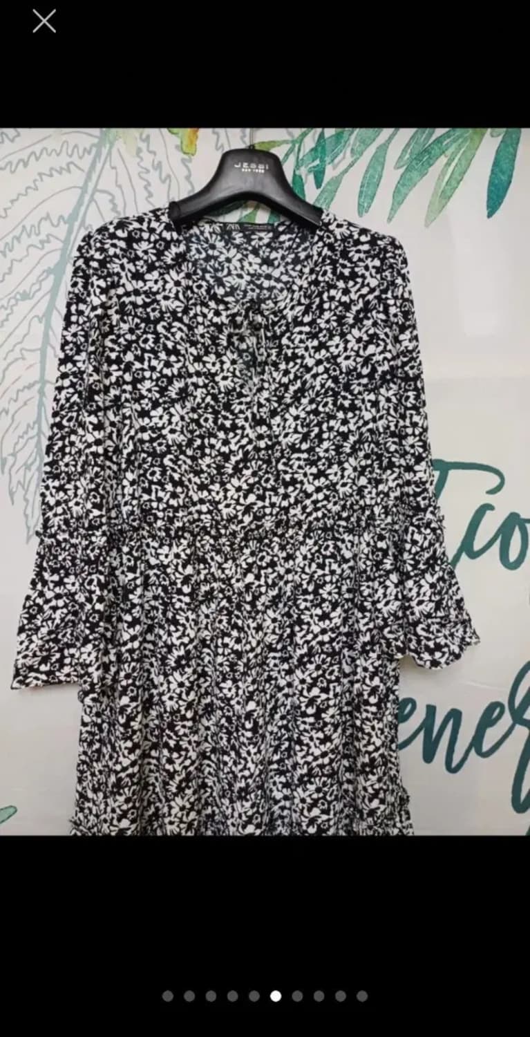 자라 비스코스 롱원피스  상품이미지6