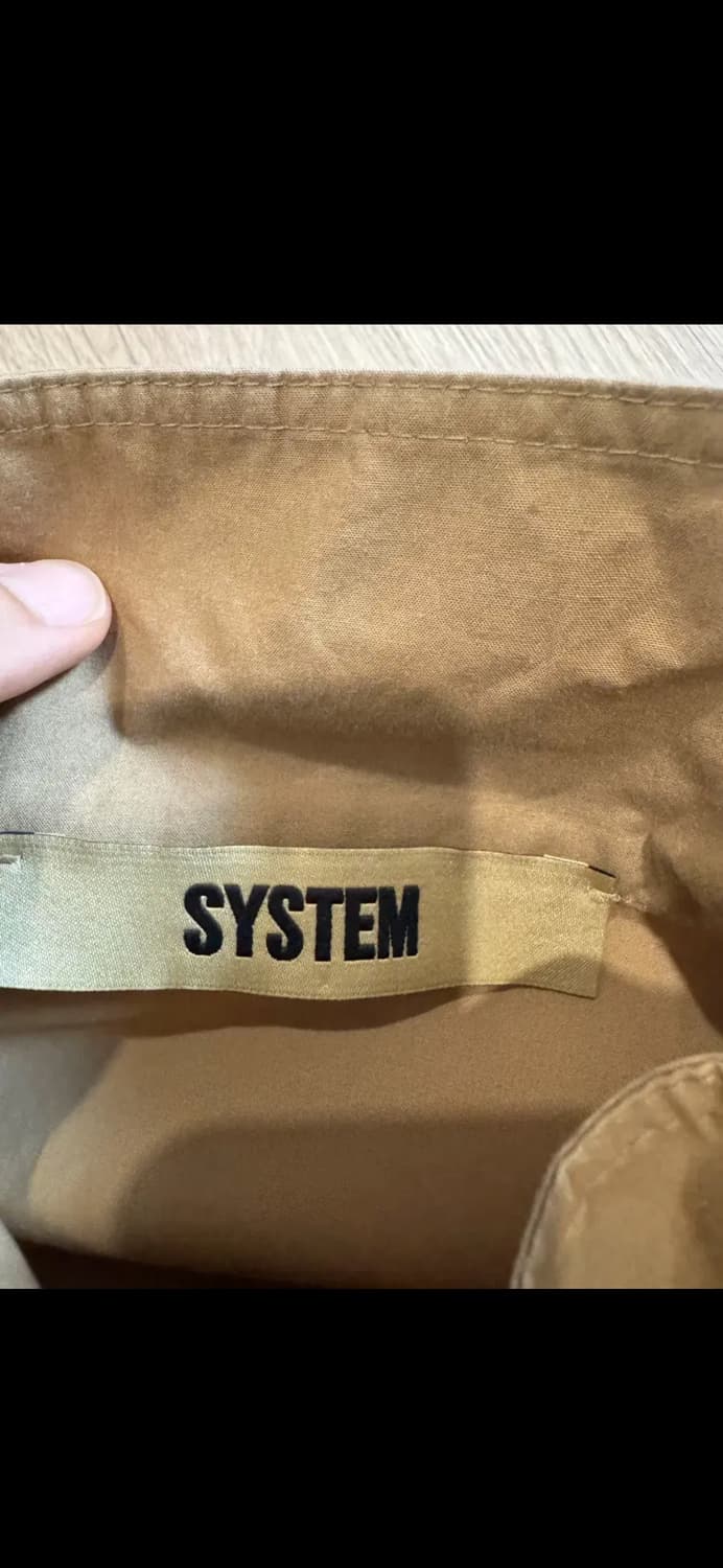 SYSTEM 시스템 돌먼 블라우스 상품이미지8