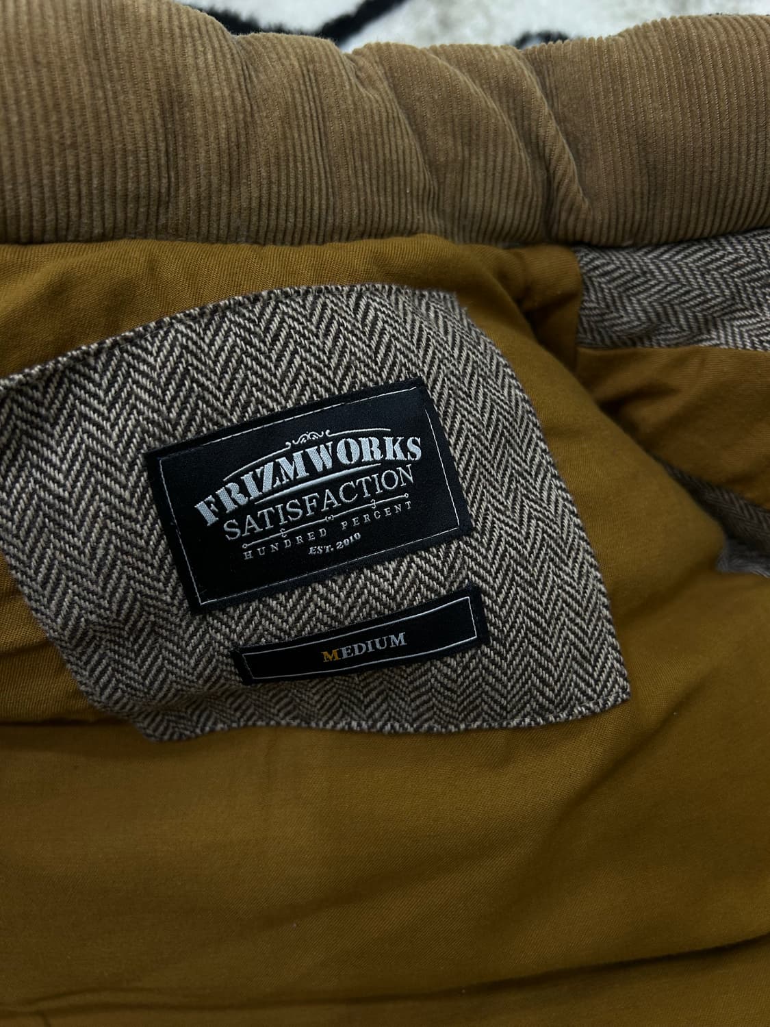 [M]프리즘웍스 패치워크 패딩 베스트 상품이미지6