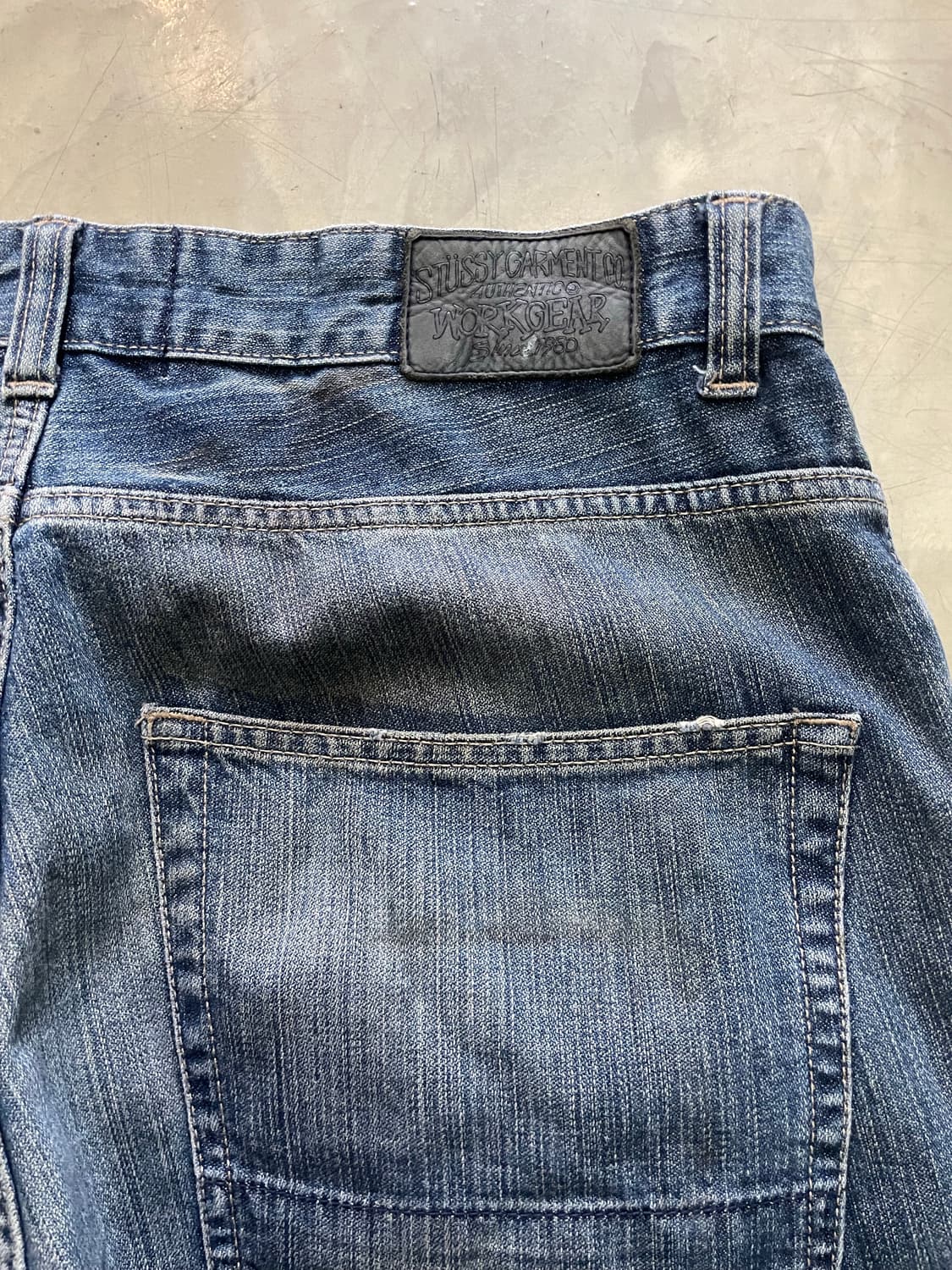00’s Stussy 데님팬츠 36 (기장수선) 상품이미지7