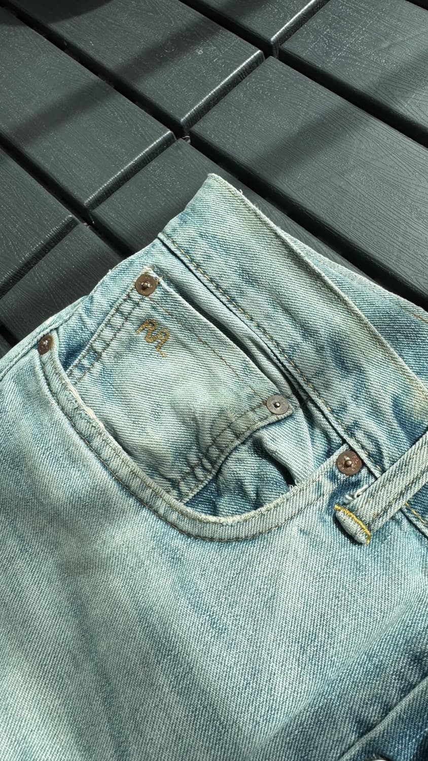RRL 디스트레스드 데님 32 상품이미지9