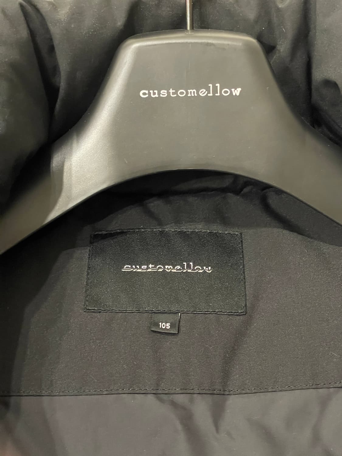 [105 size]커스텀멜로우 실렌시온 콜라보 숏패딩 상품이미지4