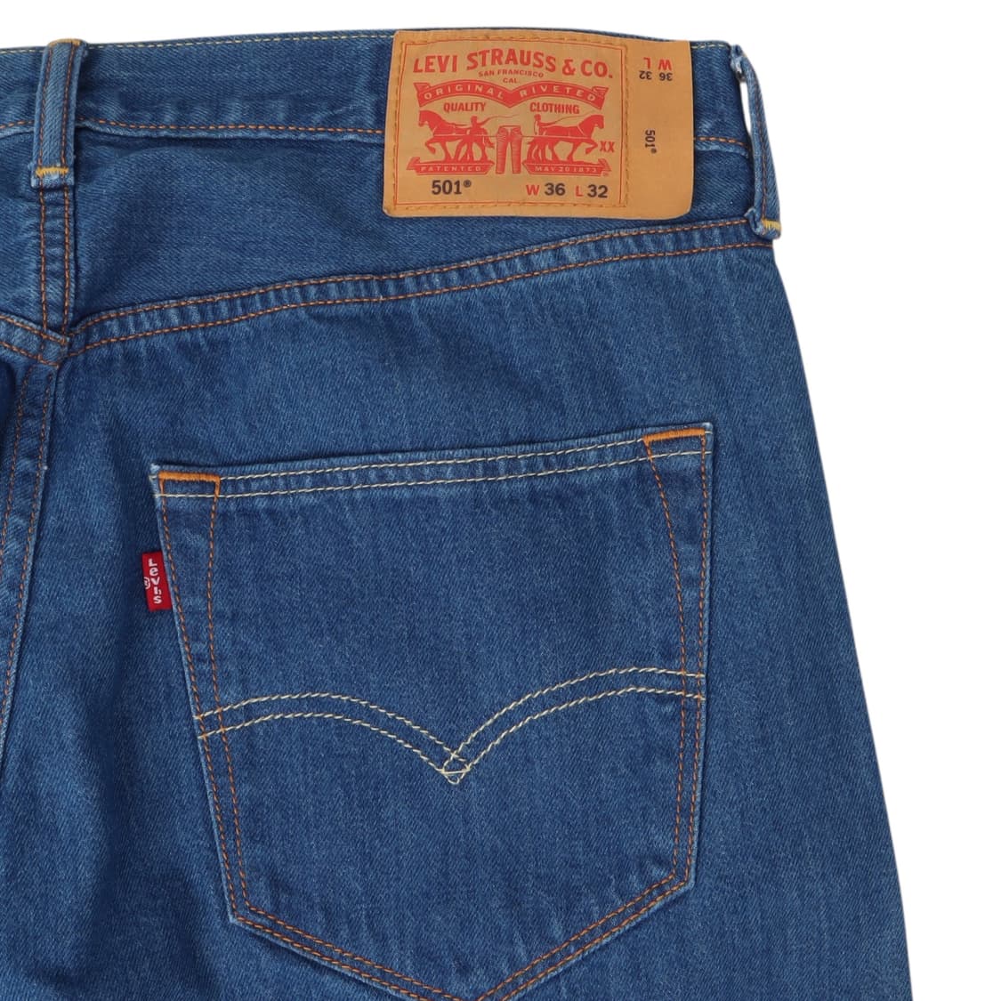 리바이스 501 오리지널핏 데님팬츠 상품이미지3