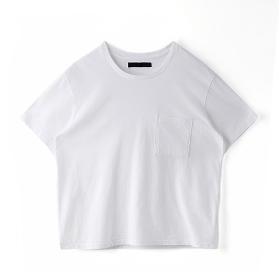 [교환 XL to L] Rough Pocket T Old White 상품이미지1