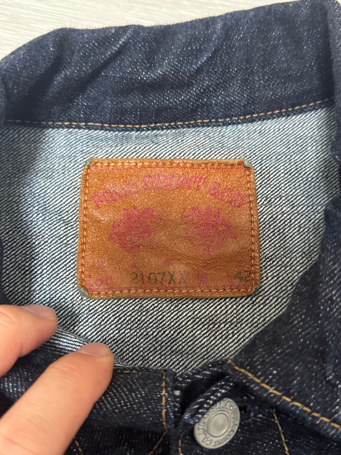 [42] 풀카운트 데님 자켓 2017XXW 15.5oz 상품이미지4