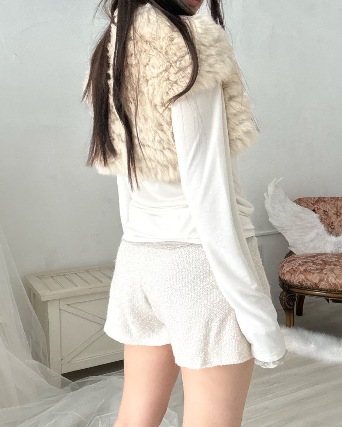 light beige short pants 상품이미지9