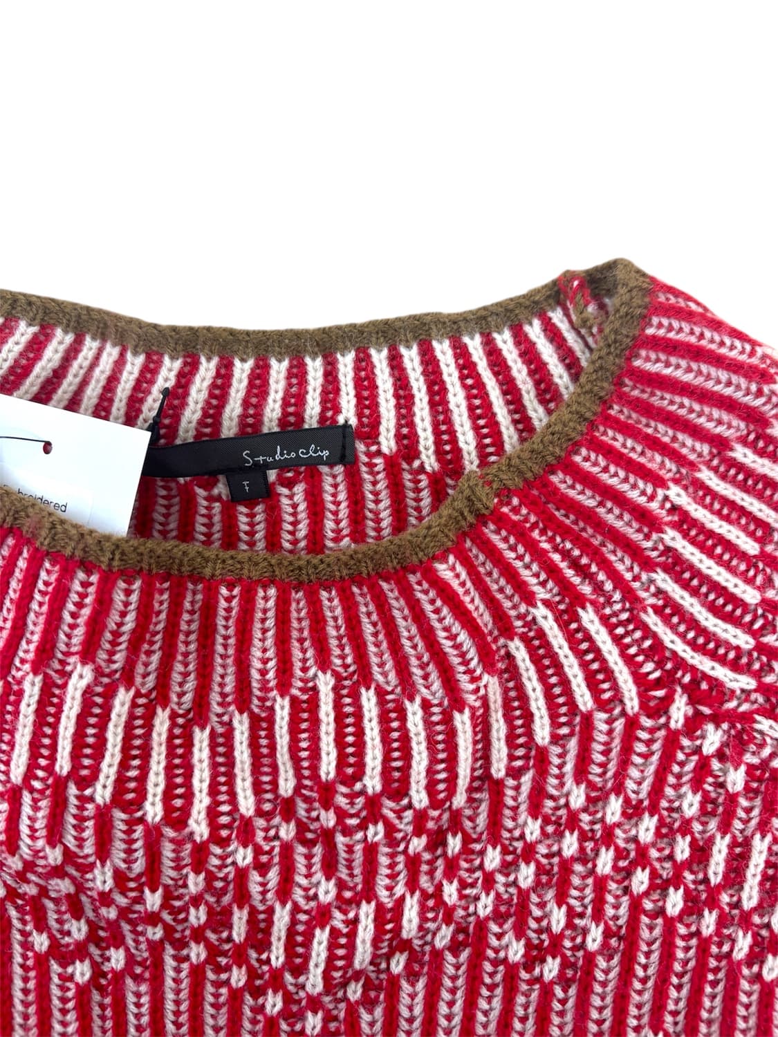 Vintage red  knit 상품이미지5