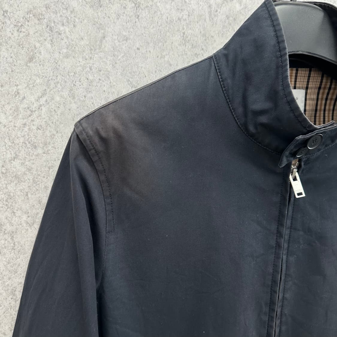 100 산드로 선페이드 남자 블루종 자켓 상품이미지8