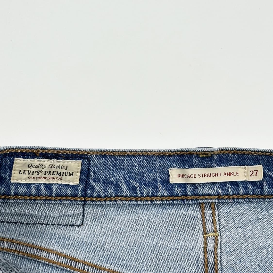 27 리바이스 여성 립케이지 스트레이트 앵클 데님팬츠 상품이미지5