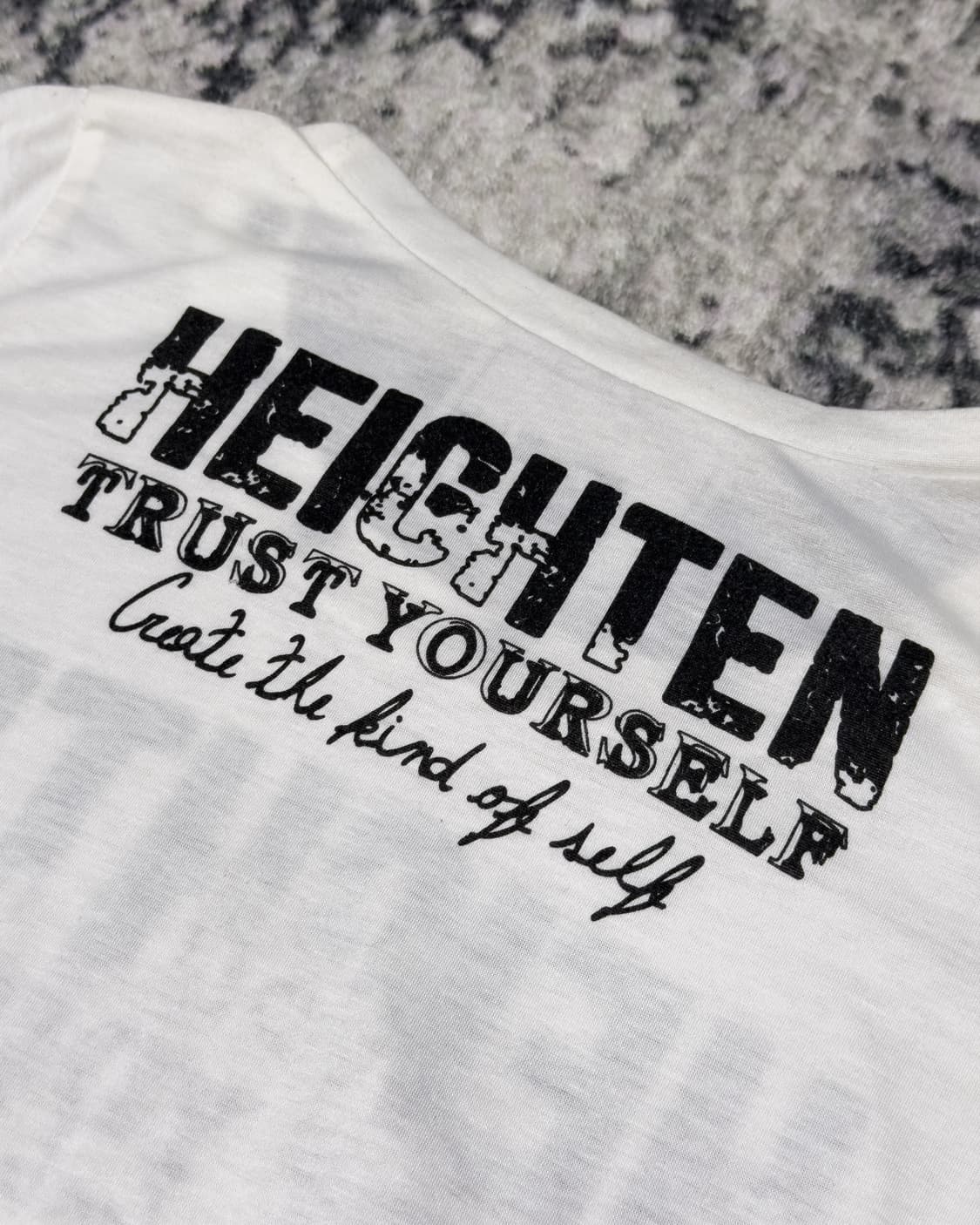 {RICH OR DIE} Skul Stripe Asymmetric Top 상품이미지8