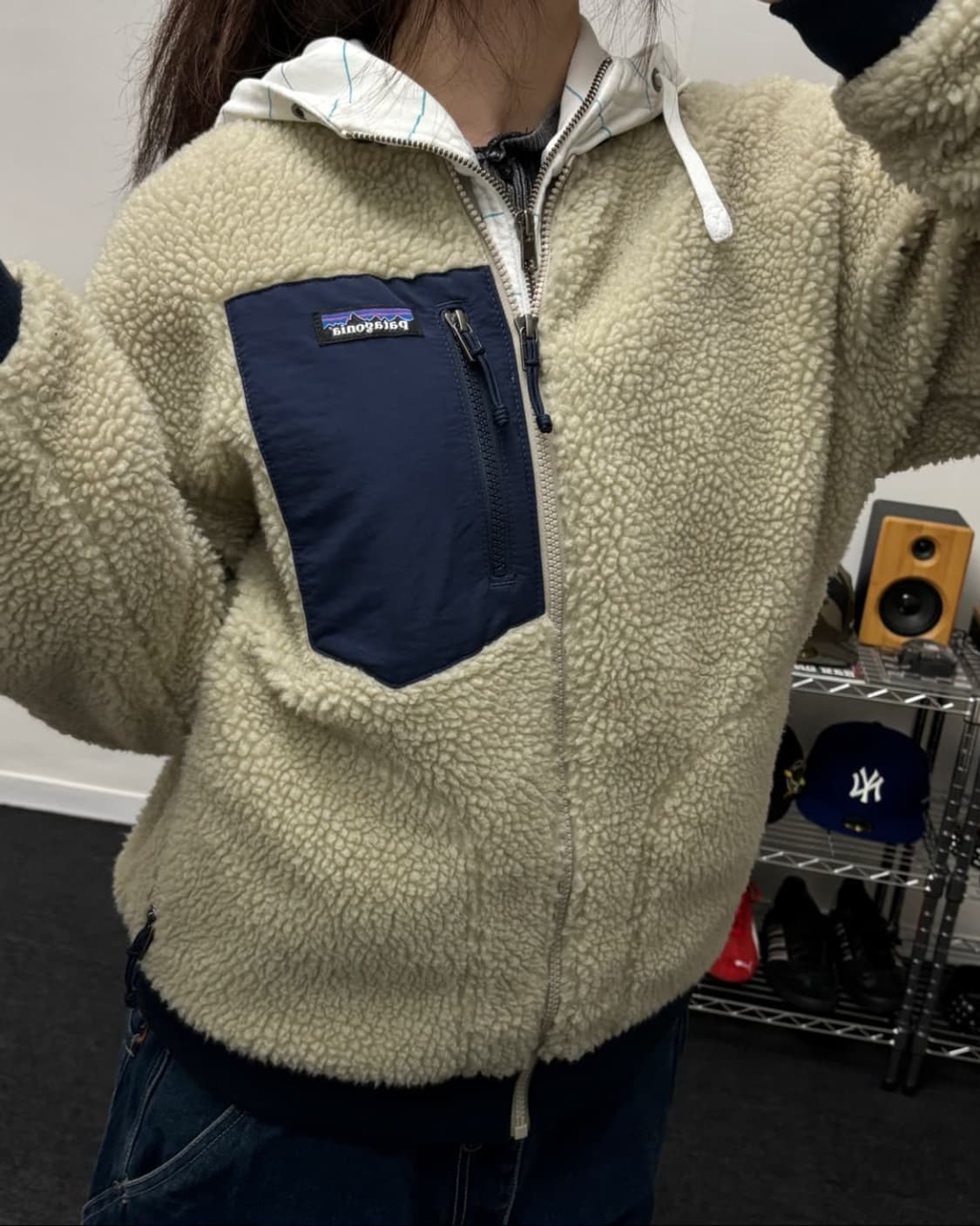 파타고니아 레트로X 베이지 후리스 자켓 상품이미지1