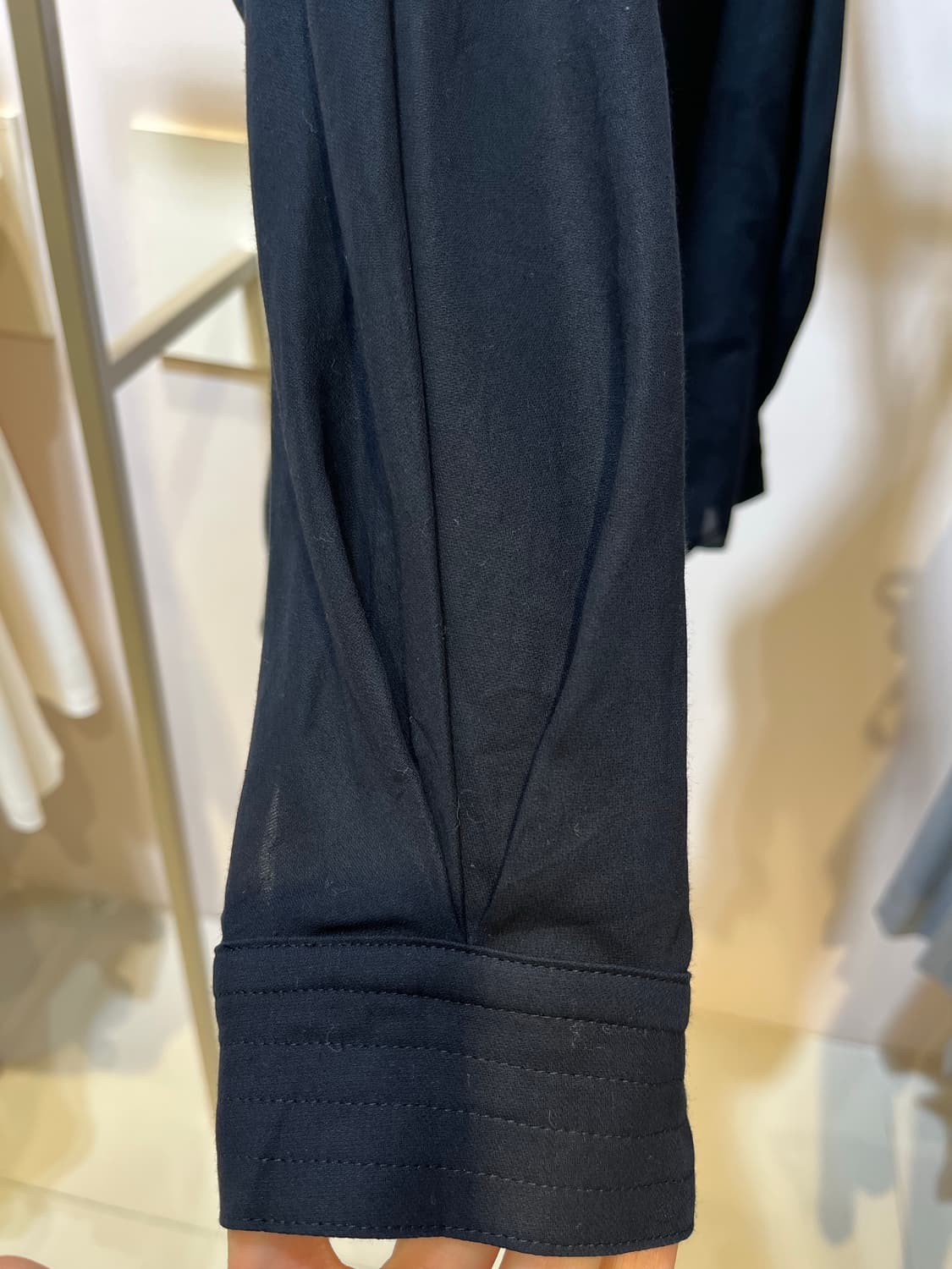 일본 숄더 트임블라우스 상품이미지4