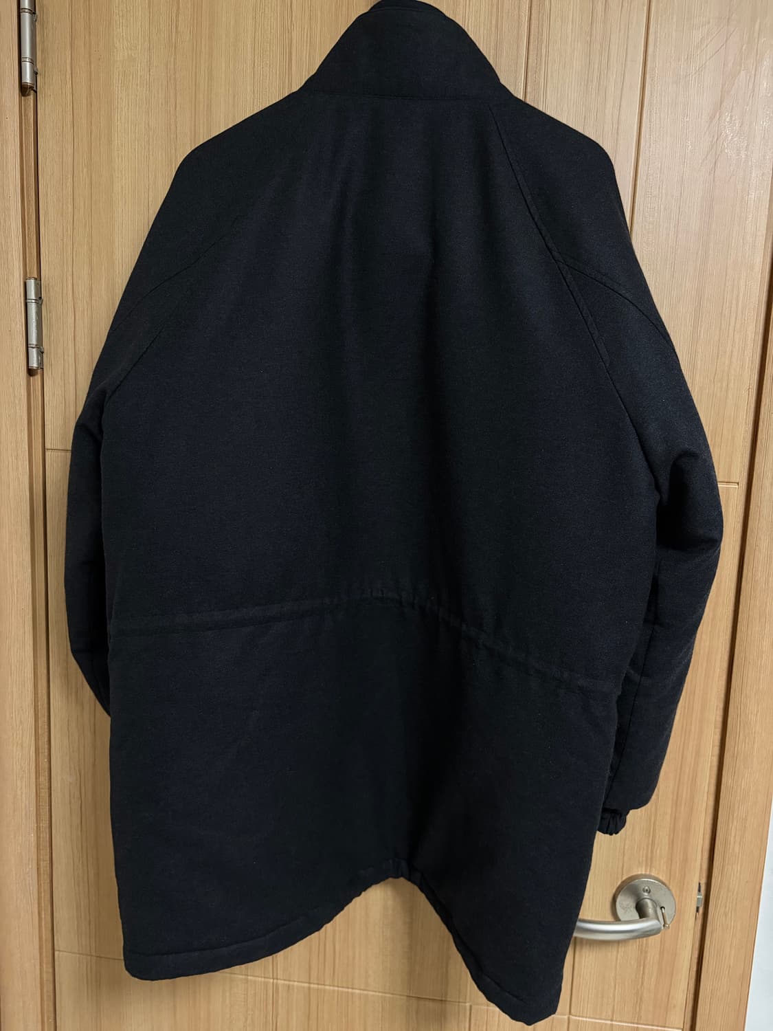 [4] 오라리 울 풀링 플란넬 패디드 오버 블루종 상품이미지5