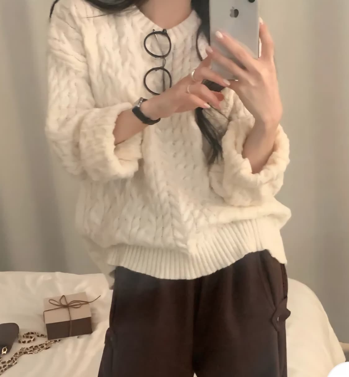 꽈배기 니트 상품이미지2