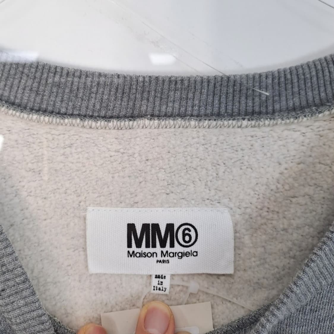 마르지엘라 MM6 스티치 맨투맨 상품이미지5
