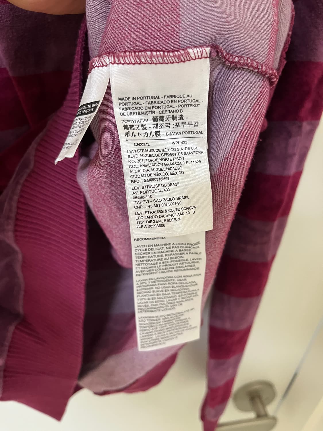 리바이스빈티지클로딩 LVC 1960 벨루어 크루넥 XL사이즈 상품이미지5