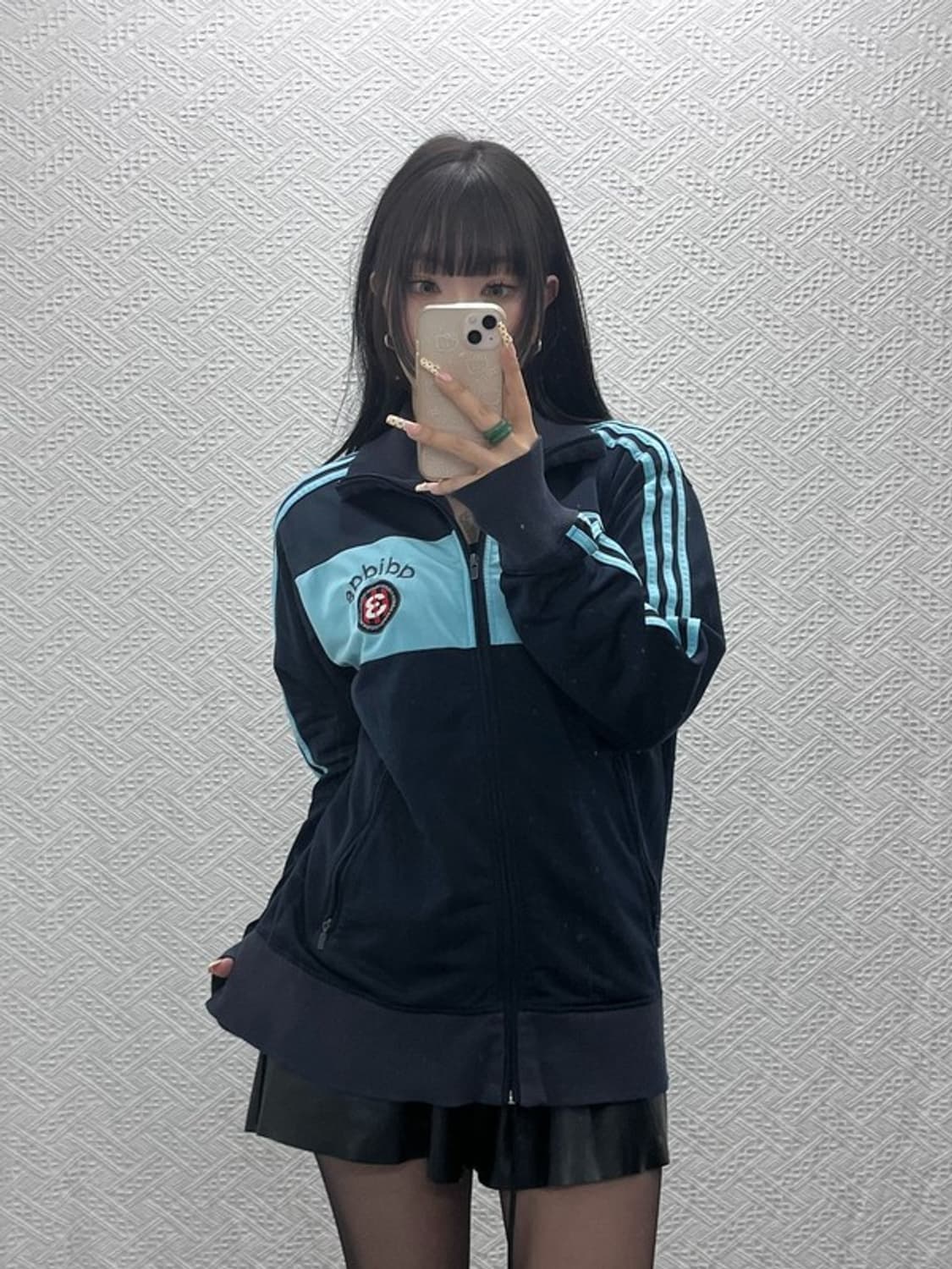 아디다스 올드스쿨 스펠아웃 빈티지 져지 집업 100 C09748 상품이미지1