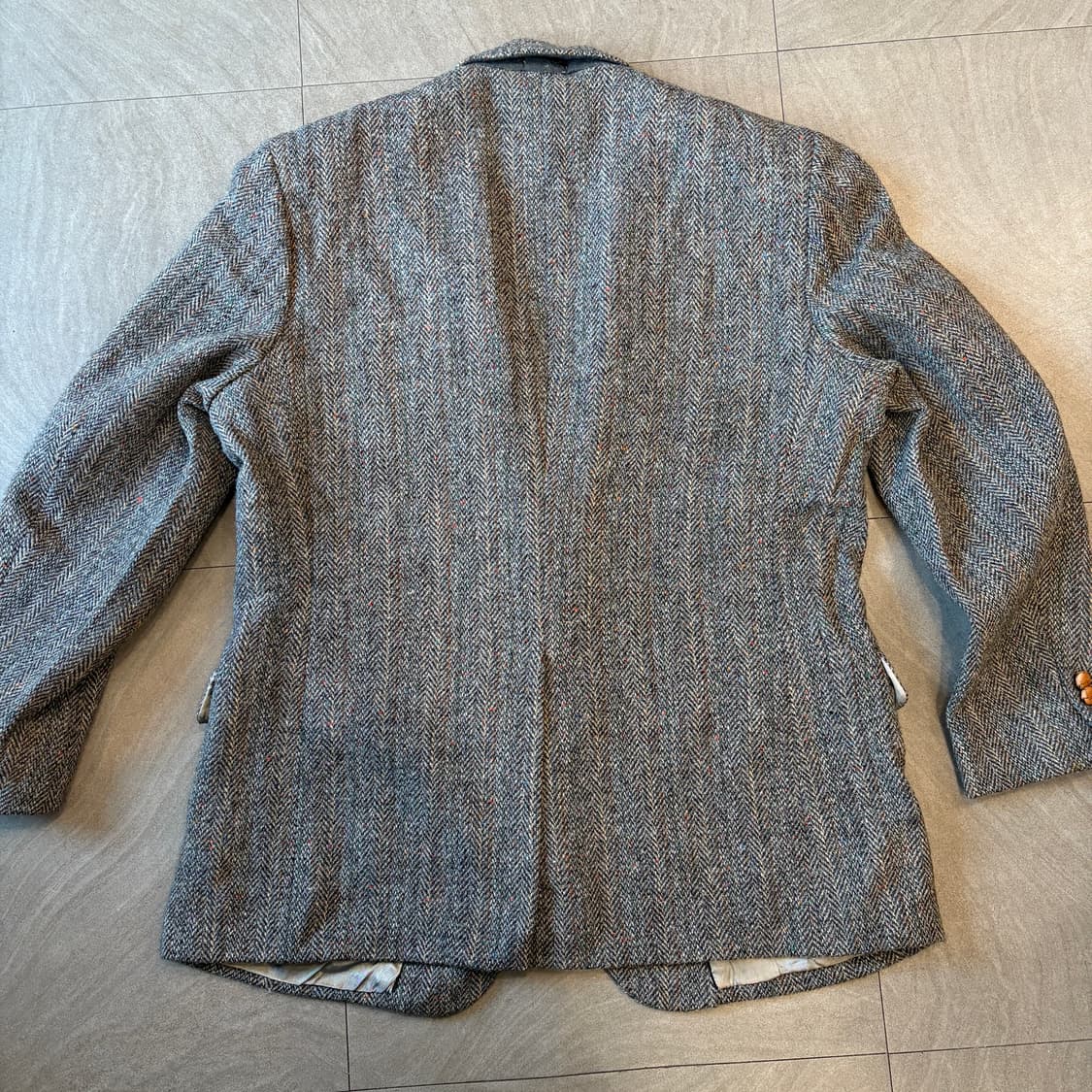 빈티지 해리스트위드 울 자켓 상품이미지9