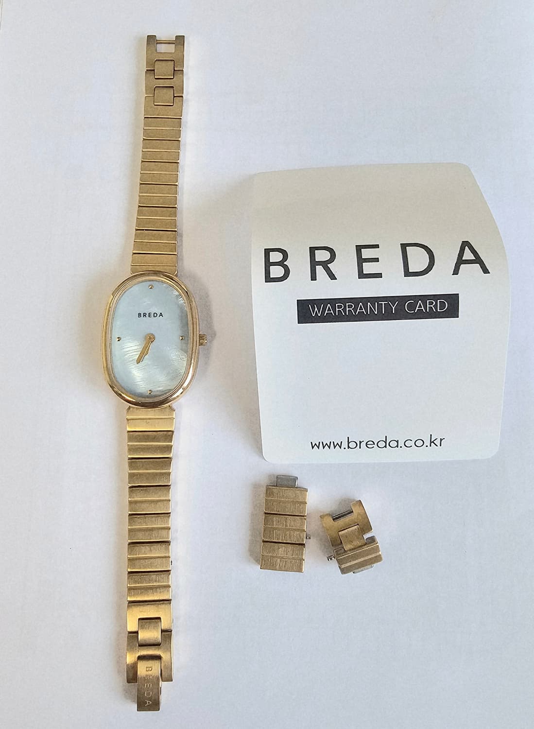 브레다 메탈 자개 여성 시계 팔아요 상품이미지2