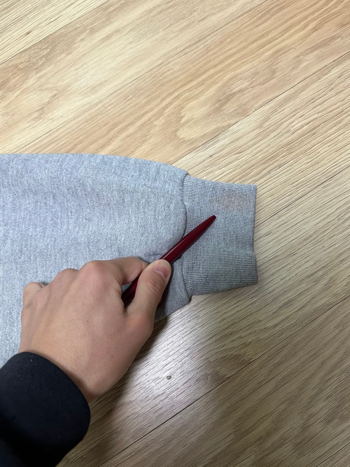 90s 빈티지 러셀 스웻셔츠 그레이 XL 상품이미지8