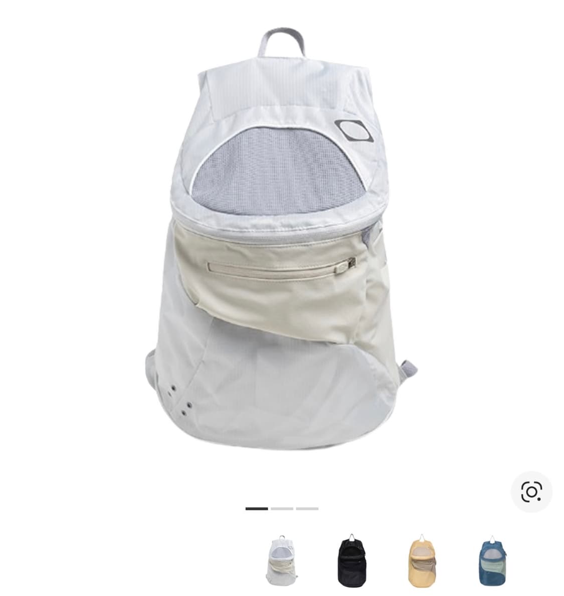 미스치프 이플릭 라이트웨이트 집 어라운드 백팩 라이트 그레이 상품이미지1