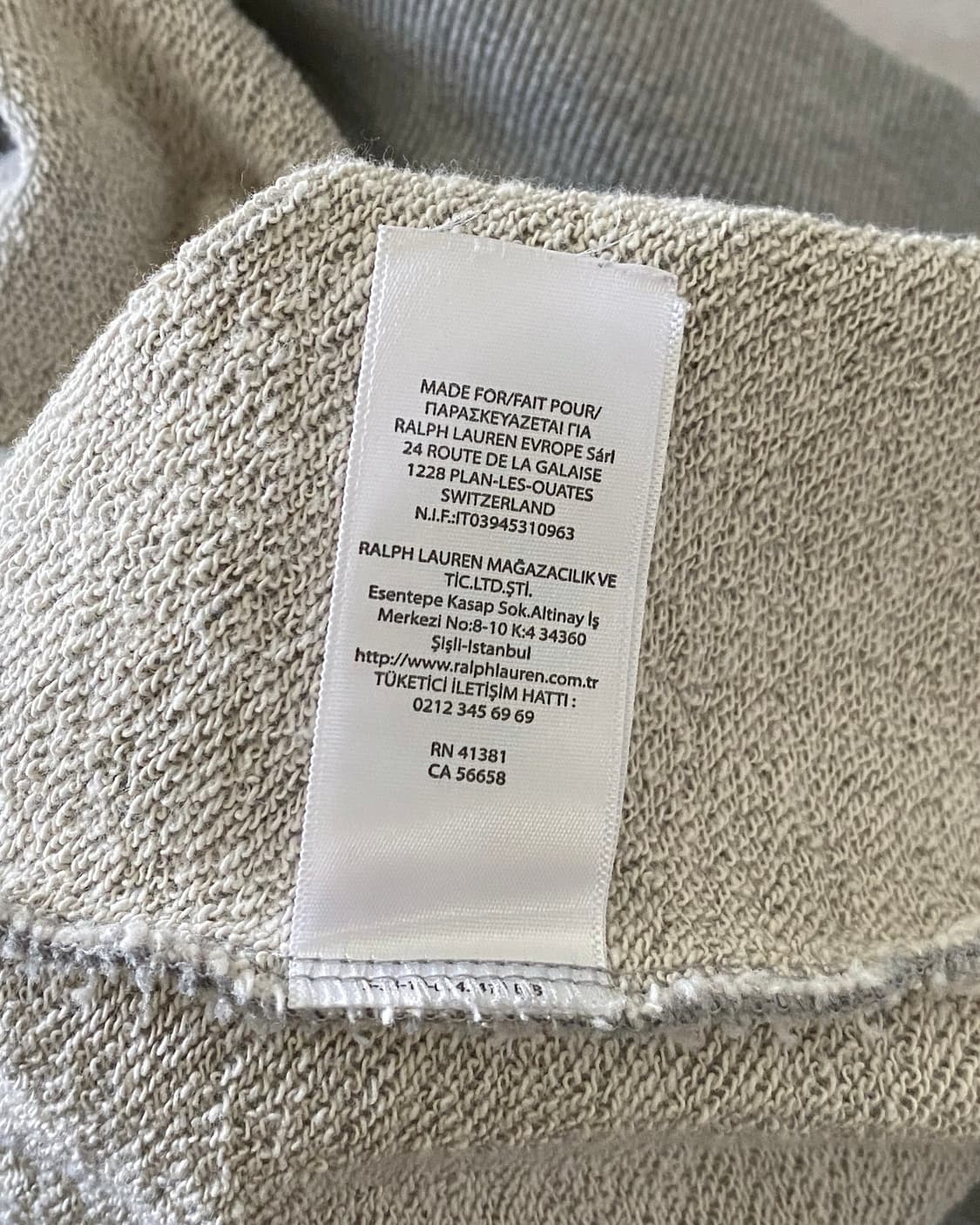 폴로 랄프로렌 자수 로고 후드티 상품이미지10