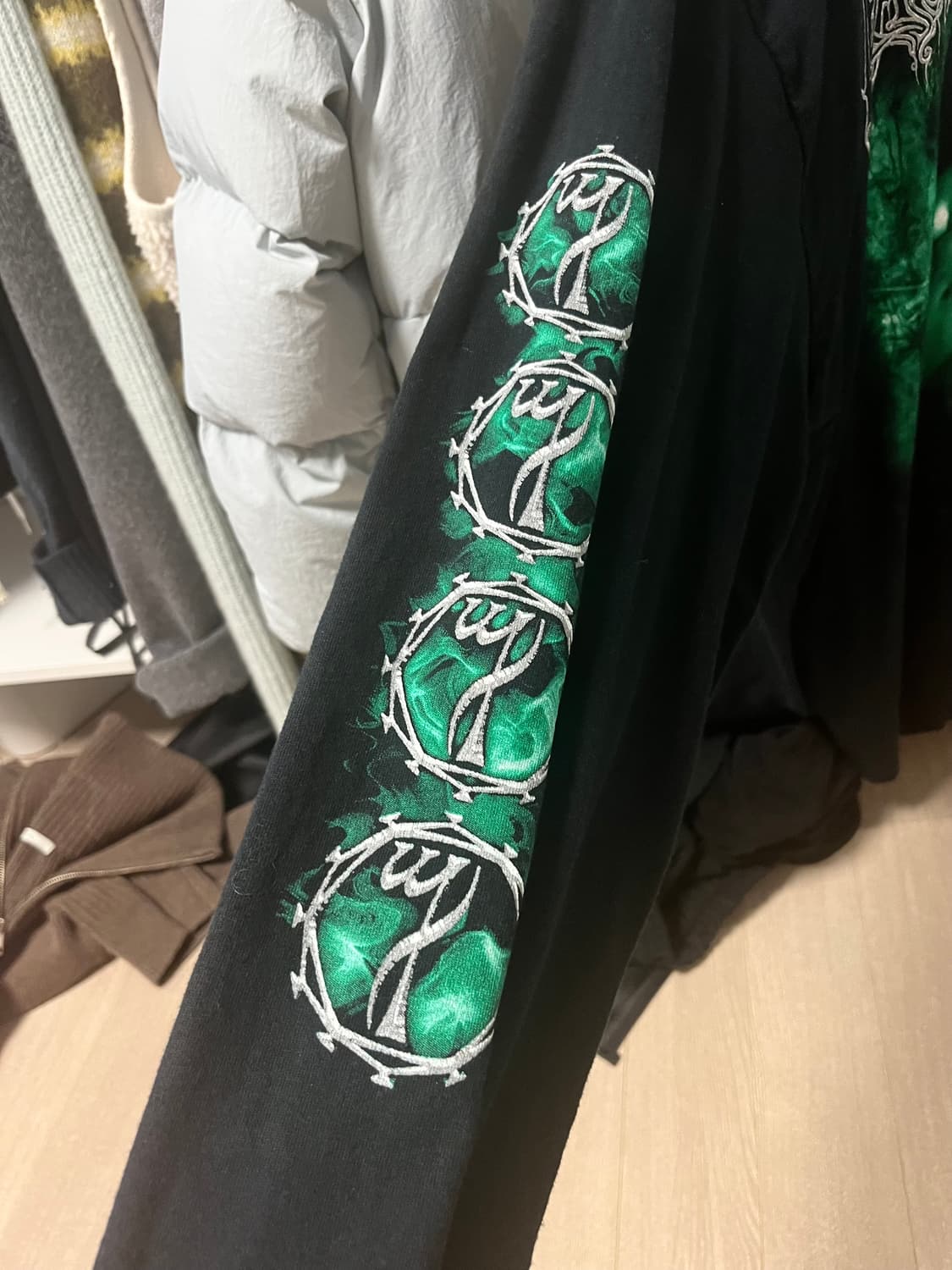 00s 크레이들 오브 필스 Cradle of Filfth 롱슬리브 밴드티 상품이미지2