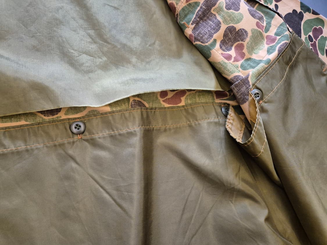 80s SAFTBAK 덕 카모 헌팅 자켓 상품이미지9