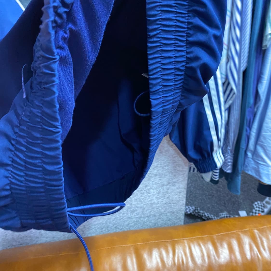 아디다스 라산트 컷라인 트랙탑 다크블루 자켓 B4697 상품이미지6