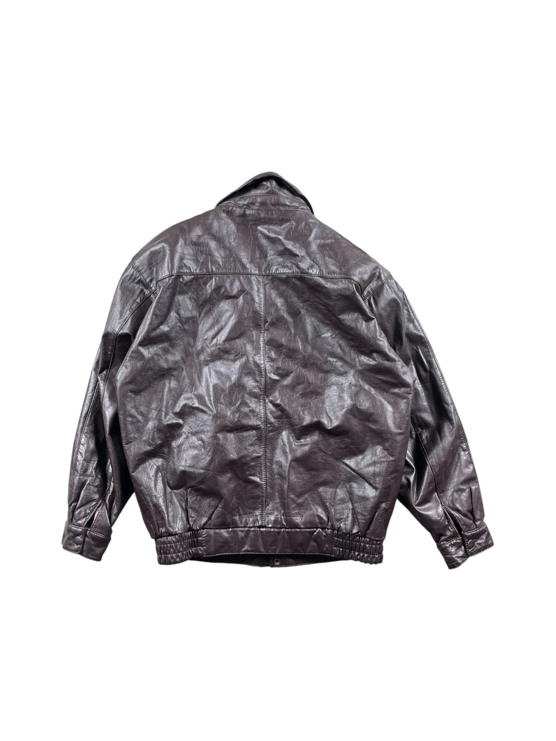 Vintage 소가죽 붐버자켓 상품이미지3