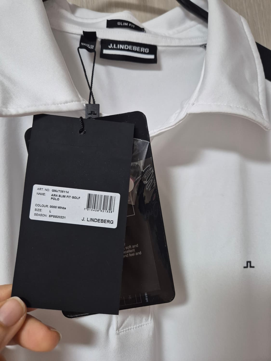 (새제품) 제이린드버그 카라티 골프웨어 기능성 티셔츠 남성 상품이미지3