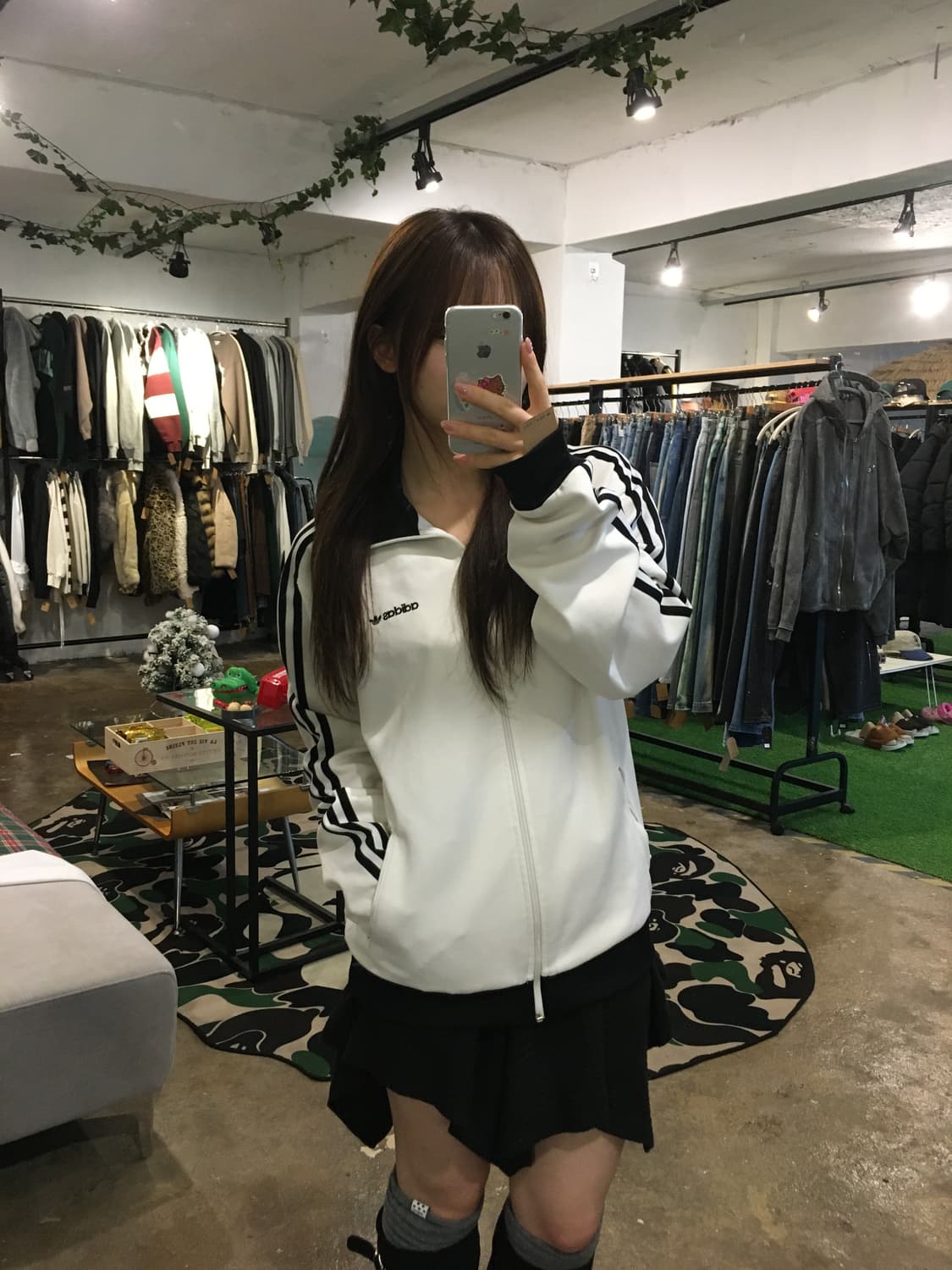 아디다스 베켄바우어 화이트 트랙탑 M 상품이미지4