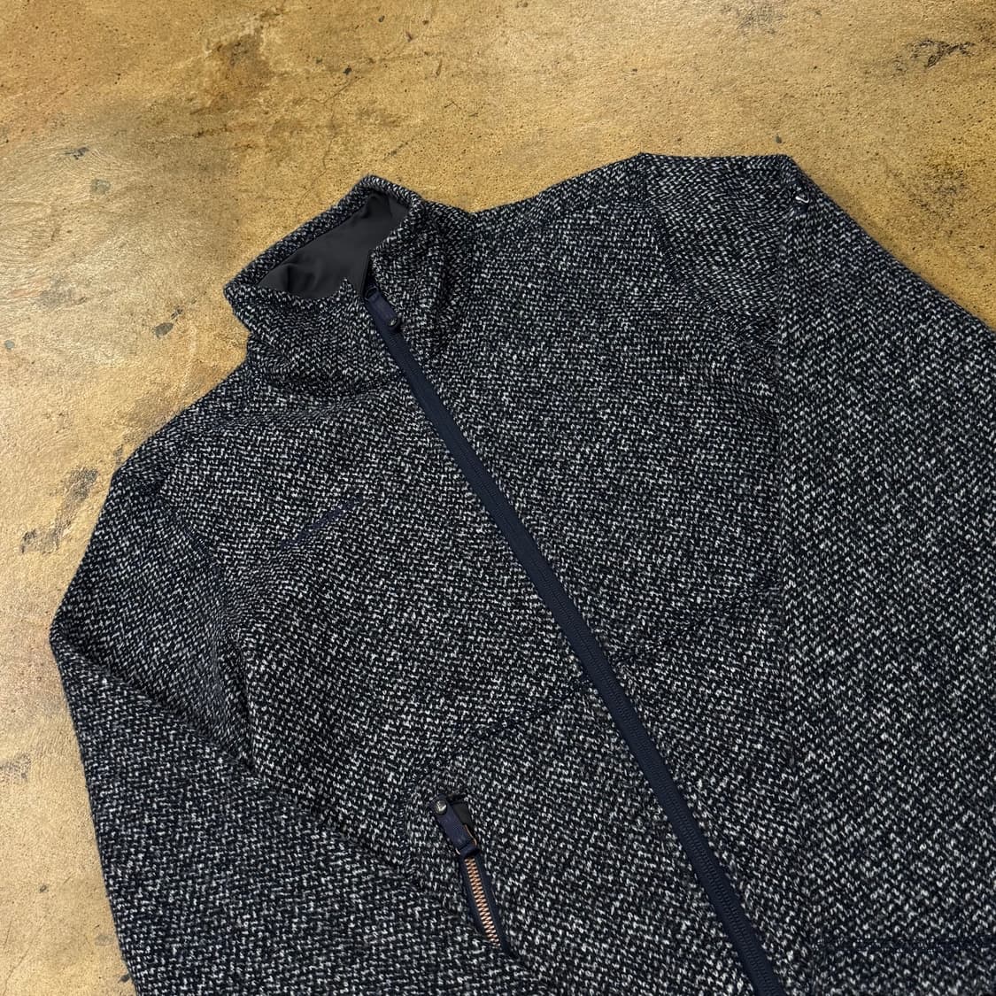 [정품/M] 마무트 헤링본 패턴 풀집업 자켓 b10 상품이미지1