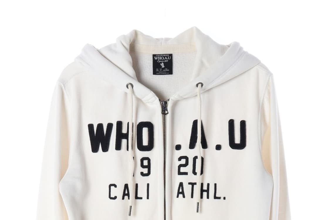 후아유 캘리포니아 아치로고 기모 후드집업 XS 상품이미지3