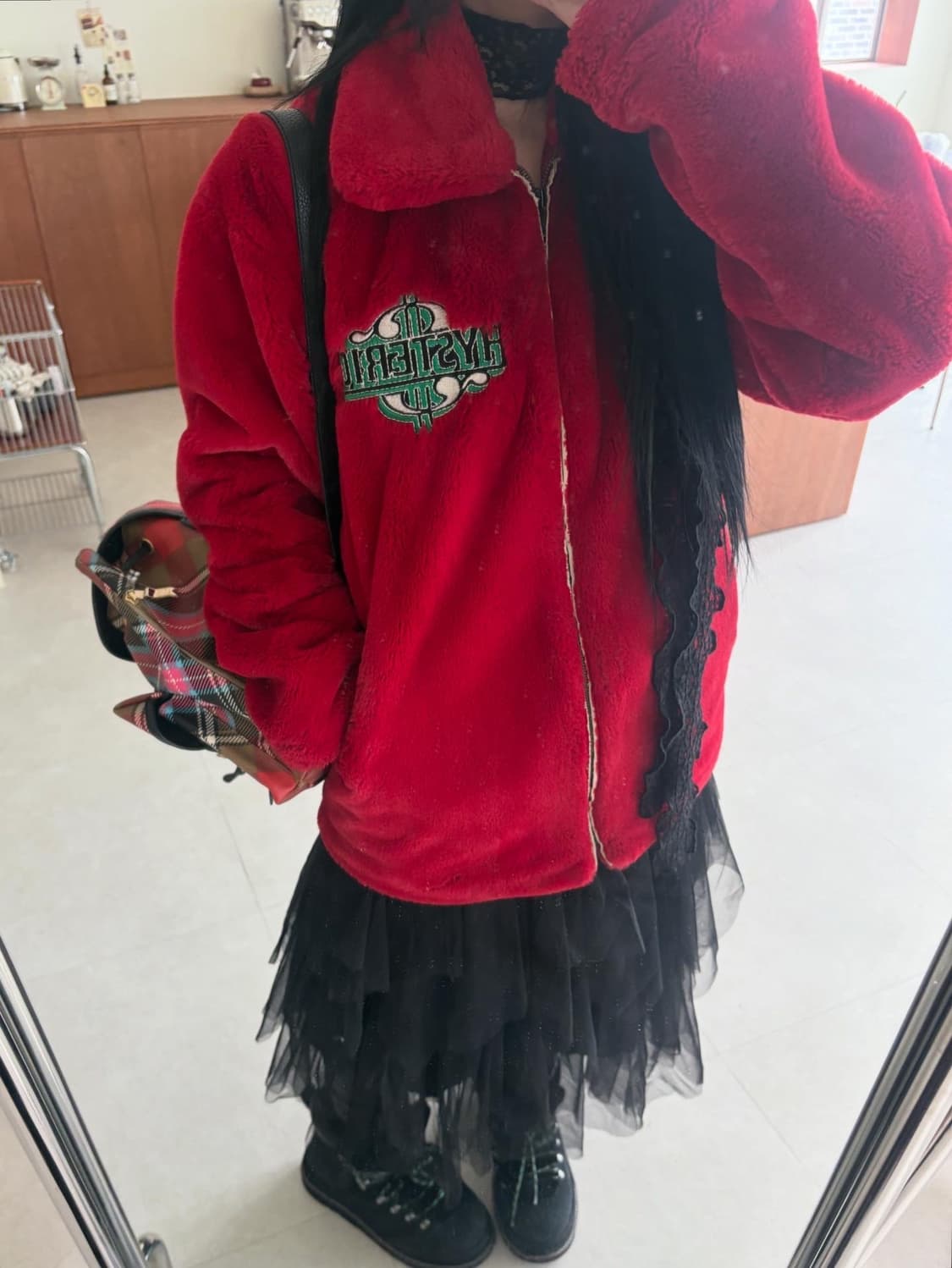 히스테릭글래머 퍼 자켓 상품이미지3