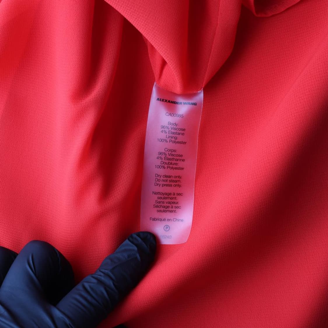 알렉산더 왕 레드 목걸이 오프숄더 롱 원피스 드레스 휴양지
 상품이미지7