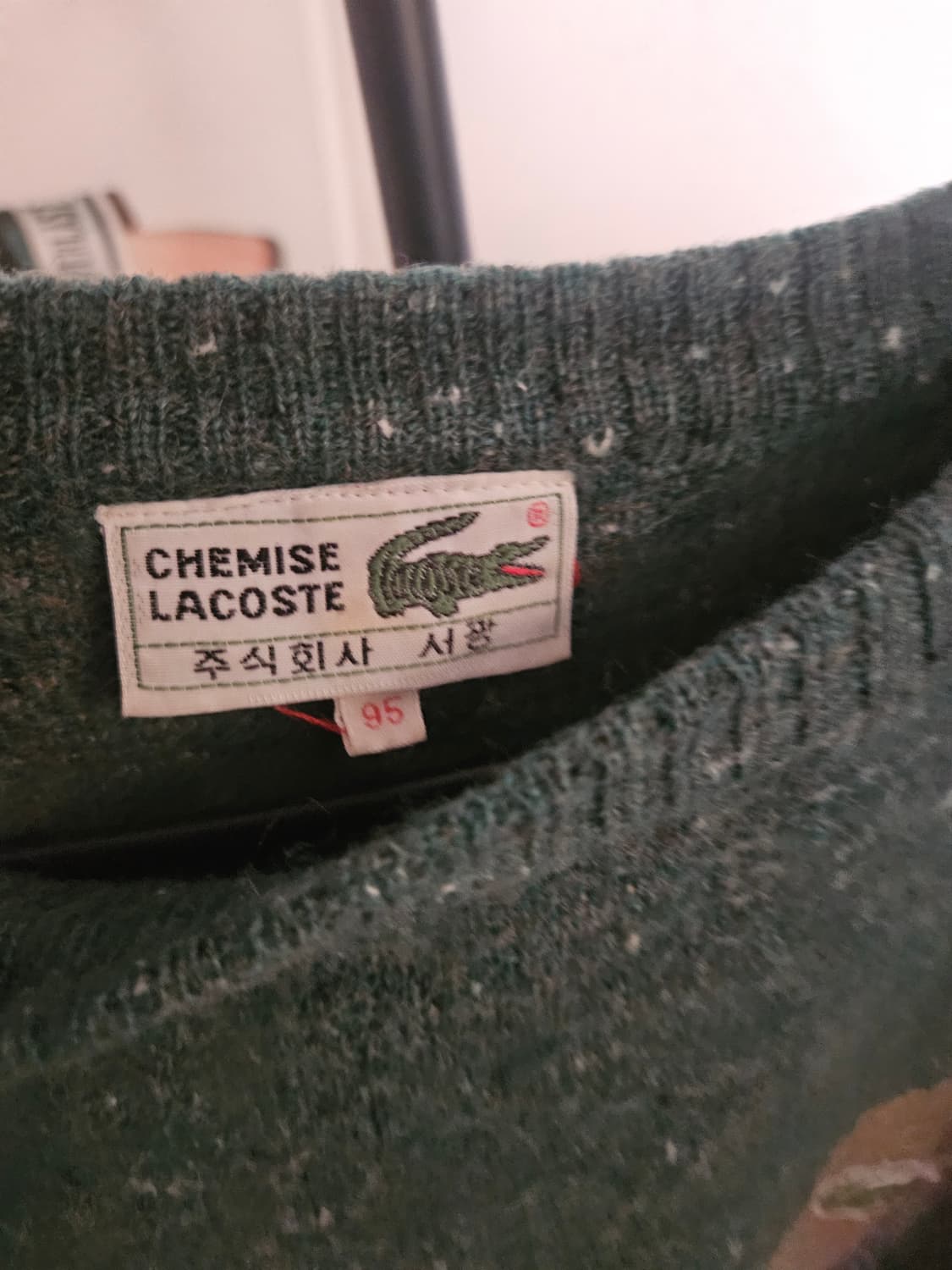 LACOSTE 빈티지 니트 상품이미지4