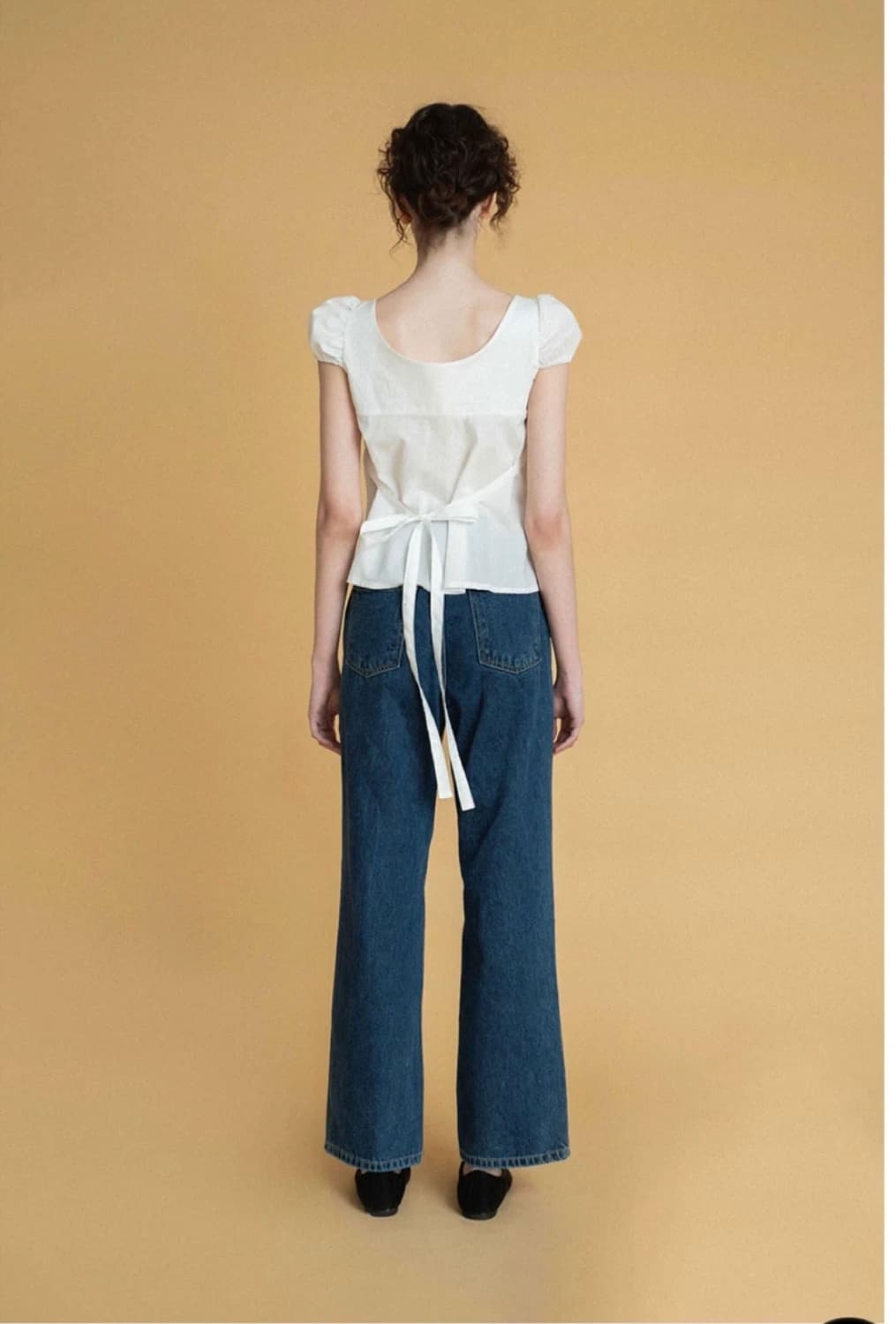 위드아웃썸머 위아썸 몬타나 블라우스 아이보리 상품이미지4