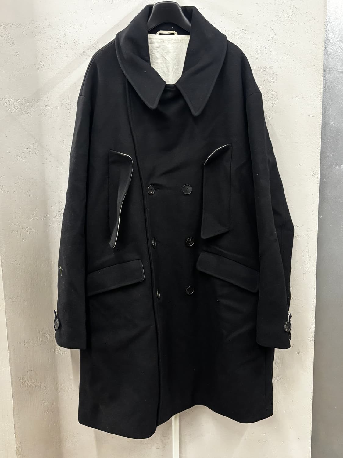 GRAILZ 그레일즈 오버사이즈 피코트 블랙 OS 상품이미지2