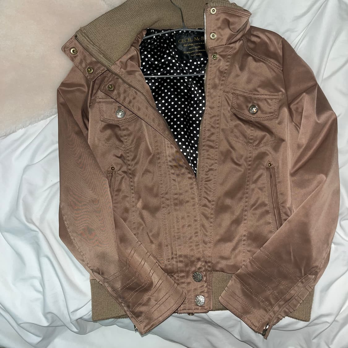 세실맥비 갸루깔 베이지 자켓 상품이미지10