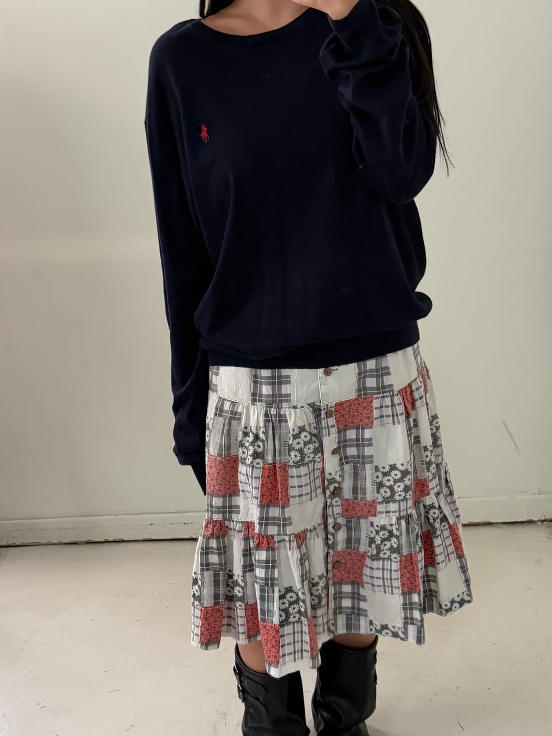 폴로랄프로렌 네이비 니트 상품이미지2