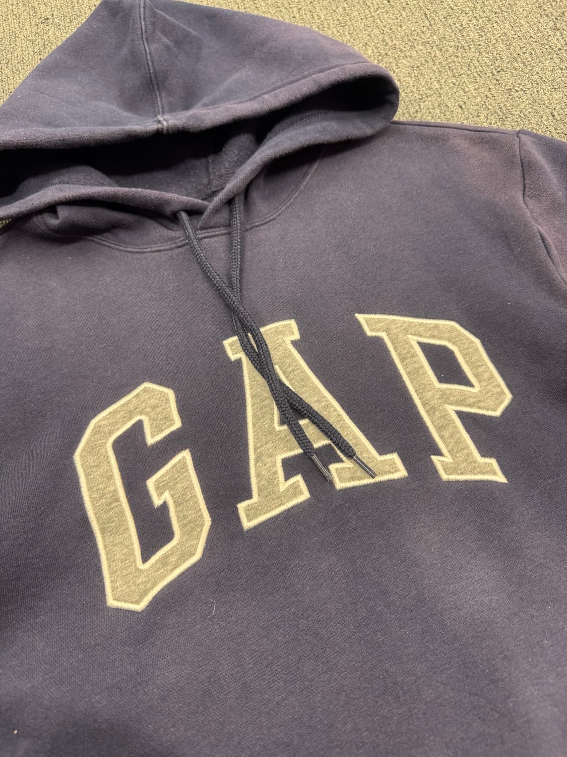 GAP 빈티지 네이비 후드티 상품이미지2