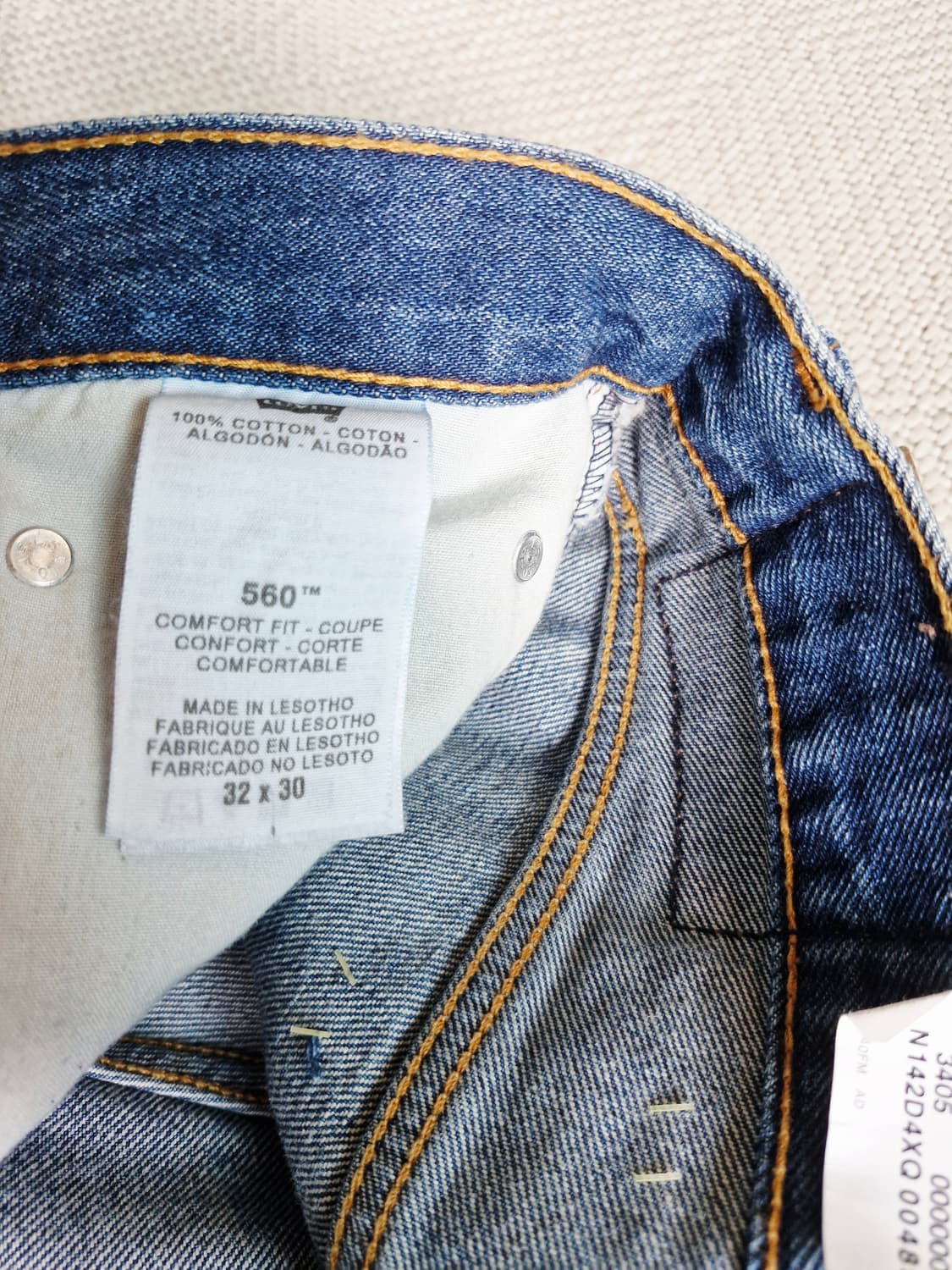 레어템 리바이스 560 컴포트핏 W32 새상품 상품이미지6